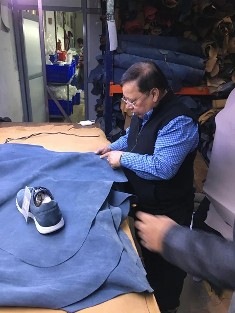 Material quality inspection